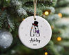 Personalized Name Ornament, 2023 Family Ornament, Christmas Family Keepsake, Monogram Ornament, Custom Xmas Decorations, Snow Globe 5.jpg