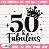 50th Birthday svg, 50 and Fabulous Svg, Birthday Svg, Birthday Gift Svg, 50 Years Svg, 1973 Svg, 50th birthday Shirt, Hello Fifty Svg.jpg