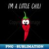 PC-13152_Funny Pun I'm A Little Chili T for Pepper Lovers 2432.jpg