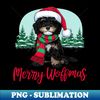 LP-9690_Black cavapoo maltipoo christmas dog 5641.jpg