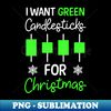 FD-18814_Christmas Day Trading Shirt  Want Green Candles For Christmas 1148.jpg