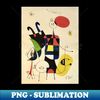 Joan Miro - Artistic Sublimation Digital File - Add a Festive Touch to Every Day