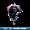 raven - Aesthetic Sublimation Digital File - Add a Festive Touch to Every Day