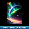 Radiant Euphoria - PNG Transparent Digital Download File for Sublimation - Instantly Transform Your Sublimation Projects