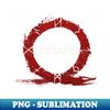 God of War PS4 - Omega Symbol - Unique Sublimation PNG Download