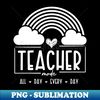 Funny Teacher - Stylish Sublimation Digital Download