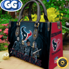 Houston Texans NFL Halloween Women Leather Hand Bag.jpg