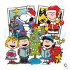 Cute Dog Caroling Christmas SVG Santa Snoopy Vintage File.jpg