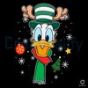 Donald Duck Christmas SVG Funny Merry Xmas Cutting File.jpg