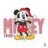 Retro Mickey Checkered 1928 SVG Christmas Lights File.jpg