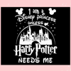 Disney Princess Harry Potter Needs Me SVG Digital Cricut File.jpg