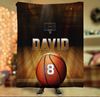 Personalized Name and Number Basketball Blanket Basketball Blanket for Son, Grandson, Basketball Boy Birthday Gift for Basketball Lover 05.jpg