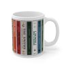 The Smiths and Morrissey Cassette Collection Mug. 80s Music. Cassette Collection Mug. Music Gift. Music Mug3.jpg