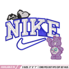 Nike bear dog embroidery design, Cartoon embroidery, Nike design, Embroidery shirt, Embroidery file,Digital download.jpg