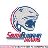 South Alabama Jaguars embroidery design, South Alabama Jaguars embroidery, logo Sport, Sport embroidery, NCAA embroidery.jpg