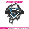 Superman Symbol Carolina Panthers embroidery design, Panthers embroidery, NFL embroidery, logo sport embroidery..jpg