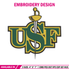 University San Francisco logo embroidery design,NCAA embroidery,Sport embroidery,Logo sport embroidery,Embroidery design.jpg