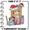 Bluey family Embroidery Design, Bluey Embroidery, Embroidery File, Chrismas Embroidery,Anime shirt, Digital download..jpg