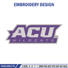 Abilene Christian logo embroidery design, Sport embroidery, logo sport embroidery, Embroidery design,NCAA embroidery.jpg