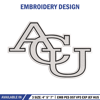 Abilene Christian logo embroidery design,NCAA embroidery, Embroidery design, Logo sport embroidery, Sport embroidery..jpg