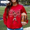 Travis Kelce Cartoon Tee Kansas City Football Fan Shirt - iTeeUS.jpg