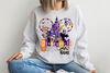 Disney Halloween Sweatshirts, Halloween Custom Family Shirt, Halloween Disney Shirt, Disney Halloween, Disney Friends, Disney Halloween.jpg