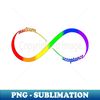 autism acceptance infinity loop rainbow - Professional Sublimation Digital Download - Unleash Your Creativity