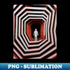 Paper cut Vertigo - Instant PNG Sublimation Download - Spice Up Your Sublimation Projects