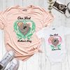 Our First Mother's Day Shirt, Sloth Animal Mom and Kid Shirt, Cute Mother's Day Tee, Newborn Baby Shirt, Matching Mommy And Me Shirt.jpg