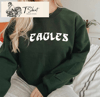 Eagles Sweatshirt Gift for Philadelphia Eagles Fan - Happy Place for Music Lovers.jpg