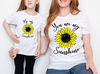 You Are My Sunshine Shirt, Mommy And Me Shirt, Mama Mini Matching Sunflower Shirt, 2023 Mother's Day Gift, Gift For Mom, My Only Sunshine.jpg