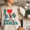 I Love The Eagles Sweatshirt, Jalen Hurts Shirt, Philadelphia Eagles Sweatshirt, NFL Philly sweatshirt, Bootleg Jalen Hurts, Hurts Jersey.jpg