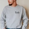 Daddy Est 2024 Sweatshirt, Personalized New Dad Crewneck, New Dad Shirt, First Time Dad Gift, Fathers Day Gift, Dad Gift from Wife Hospital.jpg