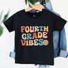 Fourth Grade Vibes Shirt, 4st Grade Vibes Shirt, Welcome to School Shirt, First Day of School, Hello 4st Grade Shirt, Back To School Shirt.jpg