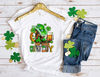 One Lucky Cowboy Patrick Day Shirt, Lucky Shirt, Patrick Day Shirt, Shamrock Shirt, St Patrick Day Shirt, Irish Day Shirt, Four Leaf Clover.jpg