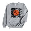 Basketball Sweatshirt, Basketball Mom with Basketball, Mom Basketball Design, Gildan Heavy Blend Crewneck Sweatshirt, 3x, 4x, 5x Christmas.jpg