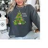 Christmas Cat Tree Sweatshirt, Merry Catmas Shirt, Meowy Christmas Sweatshirt, Christmas Sweatshirt, Christmas Cats Swea.jpg