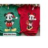 Disney Couples Mickey and Minnie Mouse Christmas Lights Shirt, Mickey's Very Merry Xmas Party Sweatshirt, Disneyland Vac 1.jpg