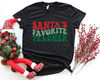 santa teacher, Favorite Teacher, Santa's Favorite, best teacher gift, winter teacher shirt, Christmas shirt, Christmas sweatshirt,.jpg