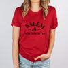 Salem Massachusetts T-shirt, Cute Halloween Tee on Sand Color, Halloween Witch Women's Shirt, Sanderson Sisters Shirt, Salem Massachusetts.jpg