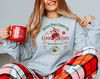 Christmas Sweatshirt, North Pole Candy Cane Shirt, Retro Old Fashioned Candy Cane Sweater, Christmas Candy Cane Shirt, Christmas Gifts.jpg