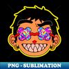 Sharp teeth boy - PNG Transparent Sublimation Design