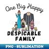 Despicable Me Minions One Big Happy Family - Exclusive Sublimation Digital File