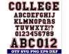 College font png otf png svg 1.png