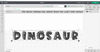 Dinosaur font otf ttf svg 5.png