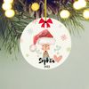 Cute Baby 1st Christmas ornament, Baby Boy Girl Name Ornament, New Baby Christmas ornament, Custom Kids ornament 2023, Son granddaughter, CV.jpg