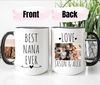 Best Nana Ever Mug, Personalized Mug With Picture, Grandmother Gift, Photo Mug For Nana, Kids Photo Mug, Grandma Mug, Custom Photo Mug.jpg