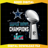 Dallas Cowboys Super Bowl Lvii 2023 Champions Png Designs.jpg