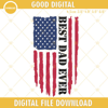Best Dad Ever American Flag Embroidery Designs, Patriotic Fathers Day Machine Embroidery Files.jpg