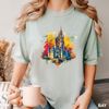 Disney Castle Shirt, Disney Watercolor, Disney Trip shirt, Disneyland shirt, Disney Family shirt, comfort colors Disney Shirt, 121030.jpg